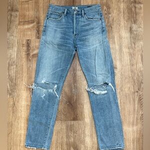 Citizens of Humanity Liya High Rise Classic Fit Crop 25